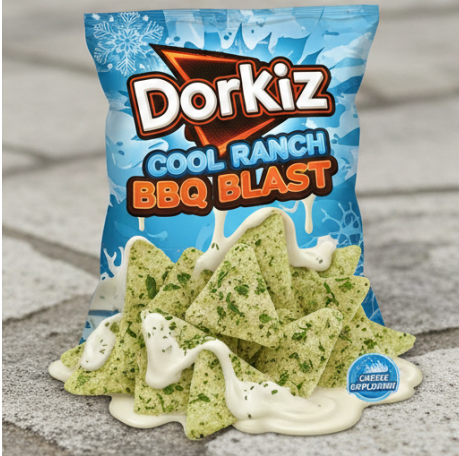 Cool Ranch Dorkiz Chips